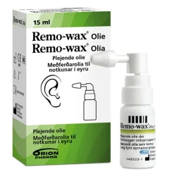 Remo-wax Ører<Olie ørespray