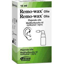 Remo-wax Ører<Olie ørespray