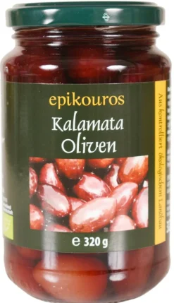 Rømer Konserves>Olive kalamata m. sten Ø