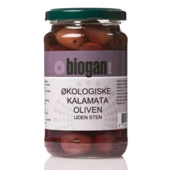Biogan Oliven kalamata u. sten Ø< Konserves