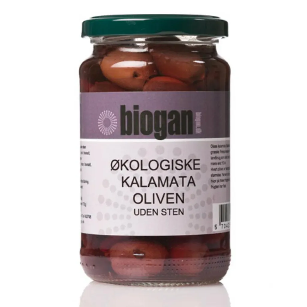 Biogan Oliven kalamata u. sten Ø< Konserves