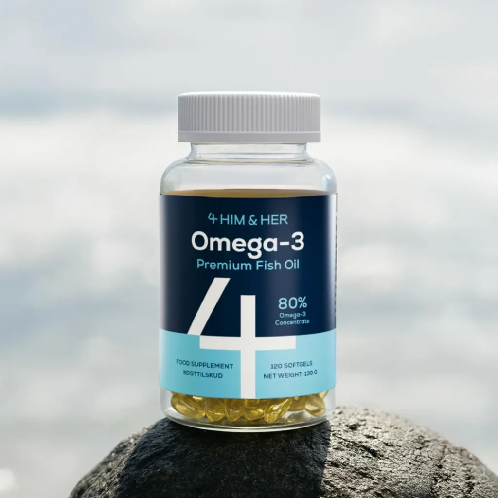 4 Him & Her Omega-3< Fiskeolie & Omega 3