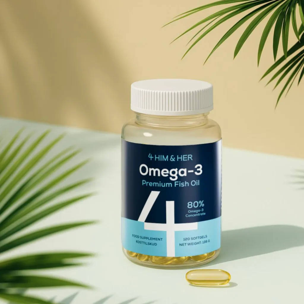 4 Him & Her Omega-3< Fiskeolie & Omega 3