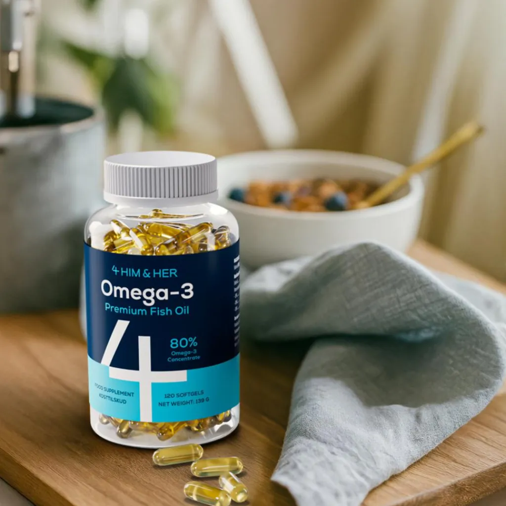 4 Him & Her Omega-3< Fiskeolie & Omega 3