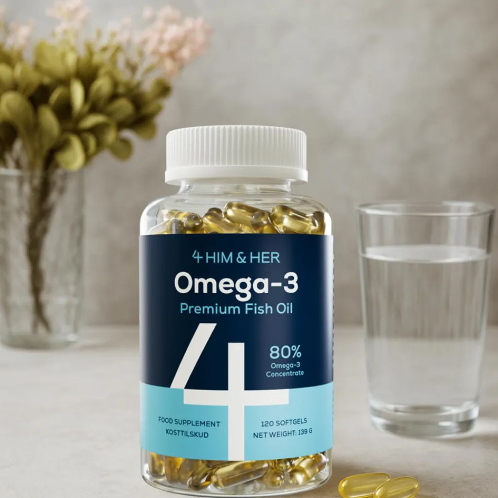 4 Him & Her Omega-3< Fiskeolie & Omega 3