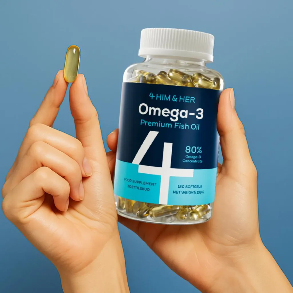 4 Him & Her Omega-3< Fiskeolie & Omega 3