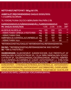 VitaYummy Omega 3< Fiskeolie & Omega 3
