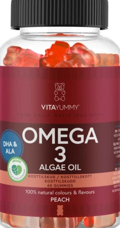 VitaYummy Omega 3< Fiskeolie & Omega 3