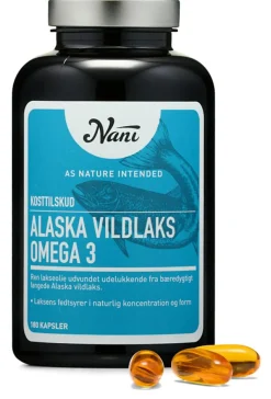 Nani Omega-3 - Alaska Vildlaks< Fiskeolie & Omega 3