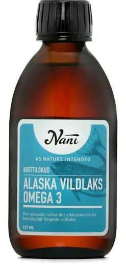 Nani Fiskeolie & Omega 3<Omega-3 - Alaska Vildlaks