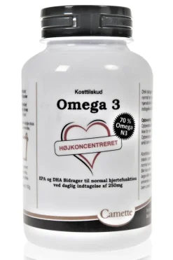 Camette Fiskeolie & Omega 3>Omega 3 Højkoncentreret Fiskeolie 1000 mg
