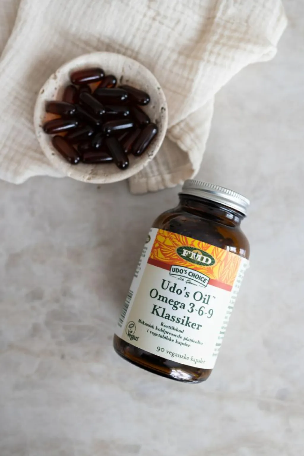 Udo's Choice Omega 3-6-9 Klassiker< Fiskeolie & Omega 3