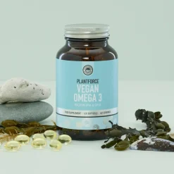 Plantforce Omega 3 Vegansk< Fiskeolie & Omega 3