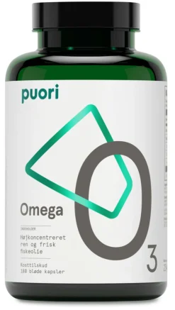 Puori Fiskeolie & Omega 3|Syn & Hørelse>Omega-3 O3