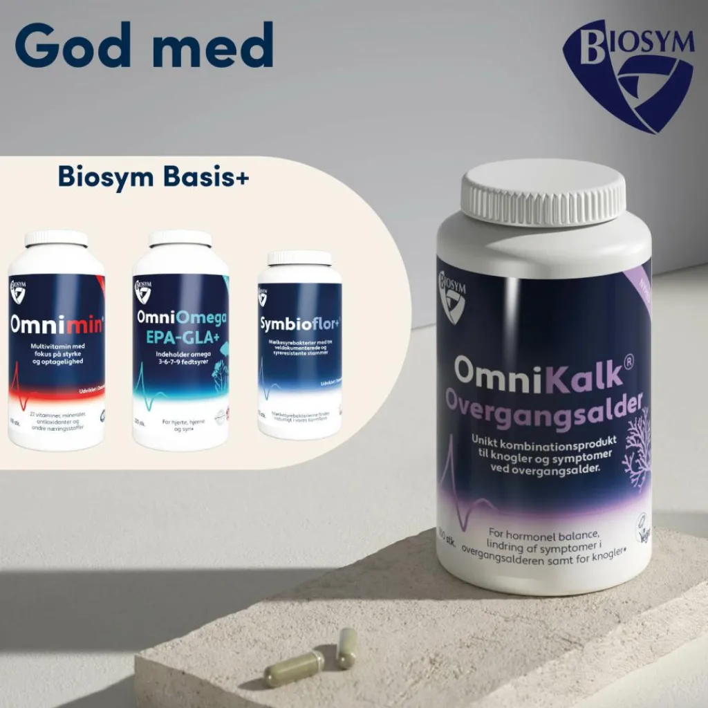 Biosym OmniKalk Overgangsalder< Kosttilskud Til Kvinder