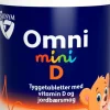 Biosym Børnevitaminer|Børnevitaminer>OmniMINI D Jordbær