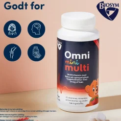 Biosym Børnevitaminer|Børnevitaminer<OmniMini Multi Kosttilskud