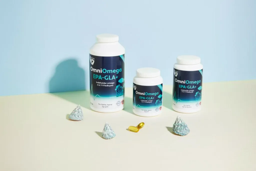 Biosym OmniOmega EPA-GLA+< Fiskeolie & Omega 3