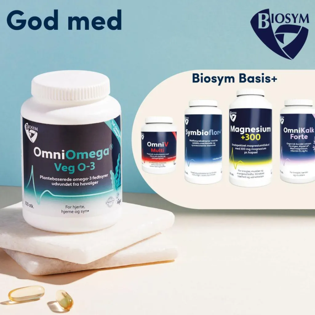 Biosym Fiskeolie & Omega 3>OmniOmega® Veg O-3