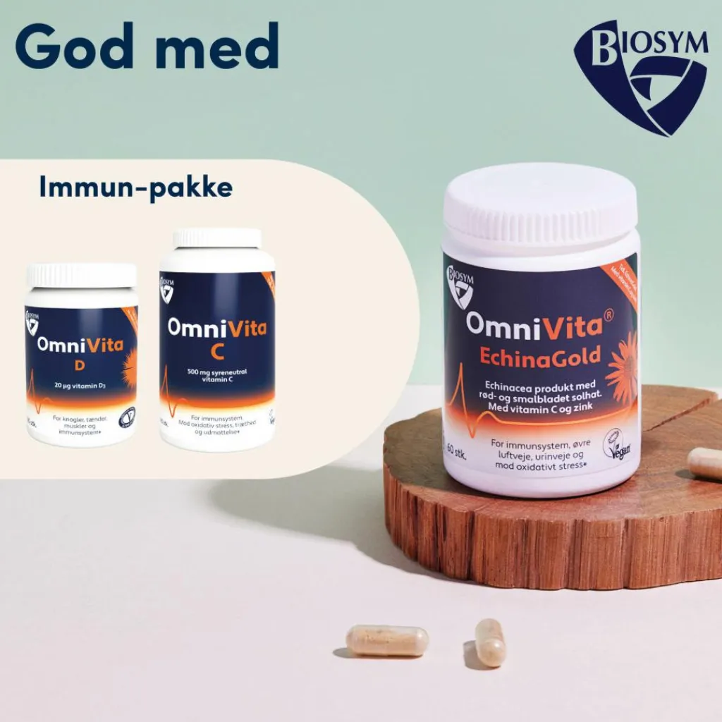 Biosym OmniVita® EchinaGold< Immunforsvar