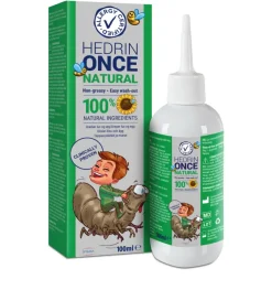 Hedrin Lus|Lus<Once Natural lusebehandling lotion