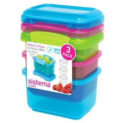 Sistema Opbevaring & Organisering<Opbevaringsboks 3-pak