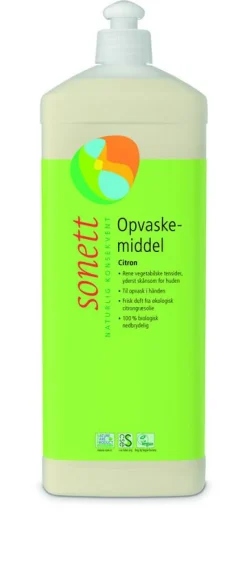 Sonett Rengøring>Opvaskemiddel Citron