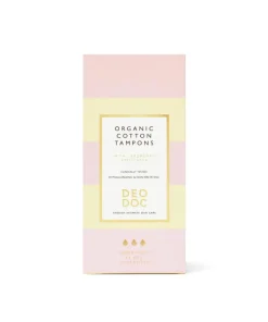 DeoDoc Bind & Indlæg<Organic Cotton Tampons With Applicator