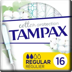 Tampax Bind & Indlæg<Organic Regular Tamponer