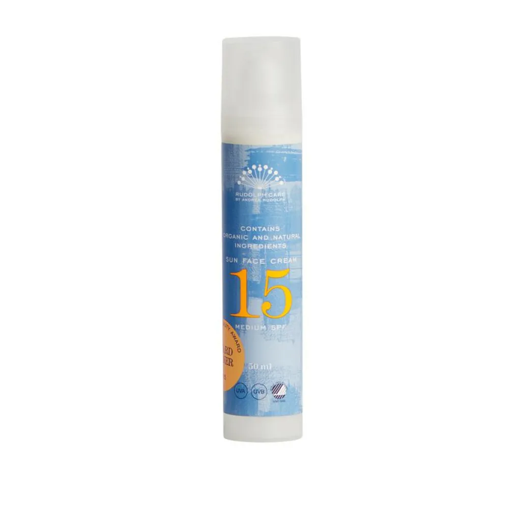 Rudolph Care Solcreme>Organic Sun Face Cream SPF 15