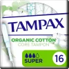 Tampax Bind & Indlæg>Organic Super Tamponer