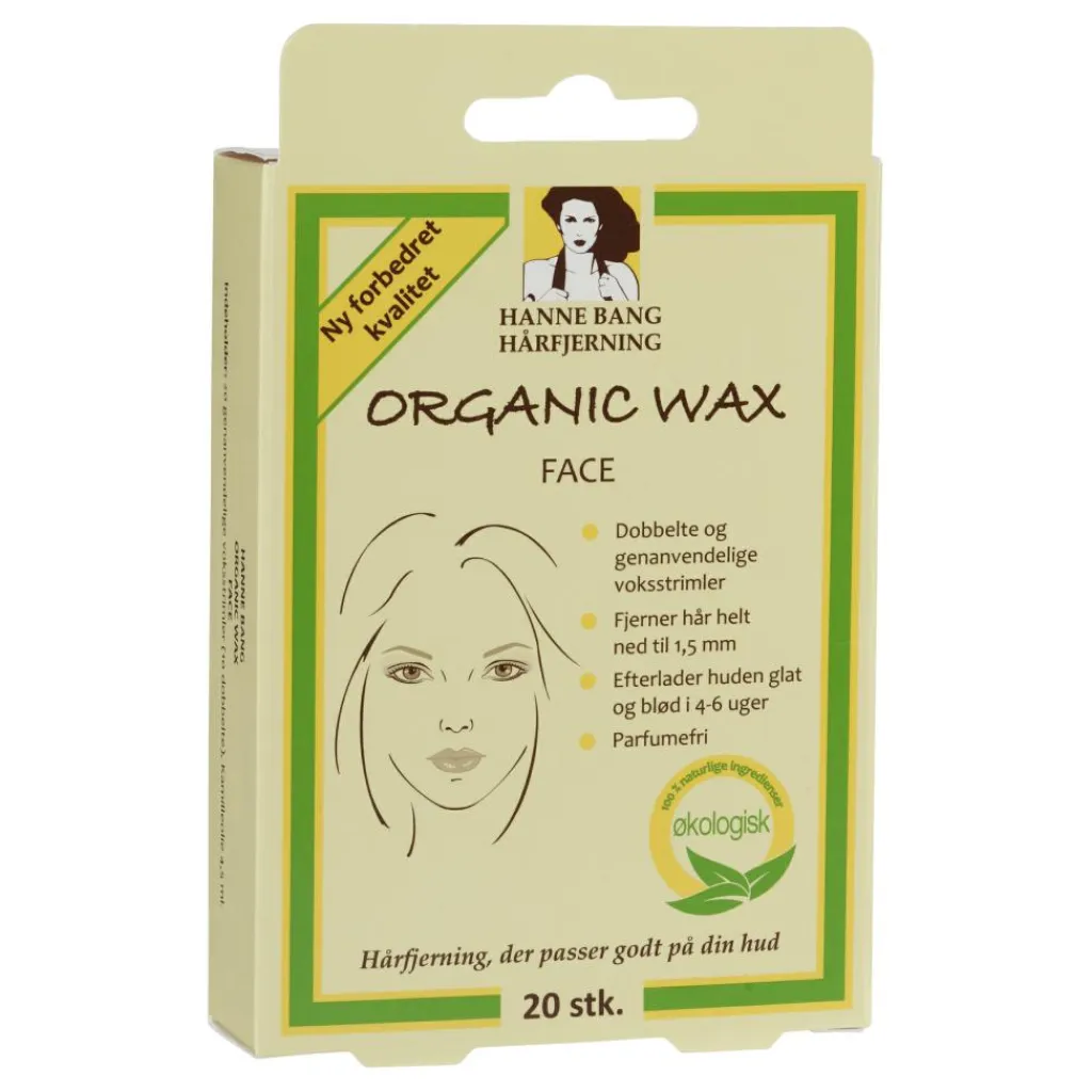Hanne Bang Voks & Strips>Organic Wax Face