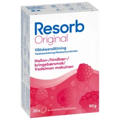 Resorb Elektrolytter<Original Hindbær