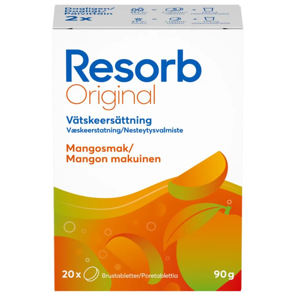 Resorb Elektrolytter<Original Mango