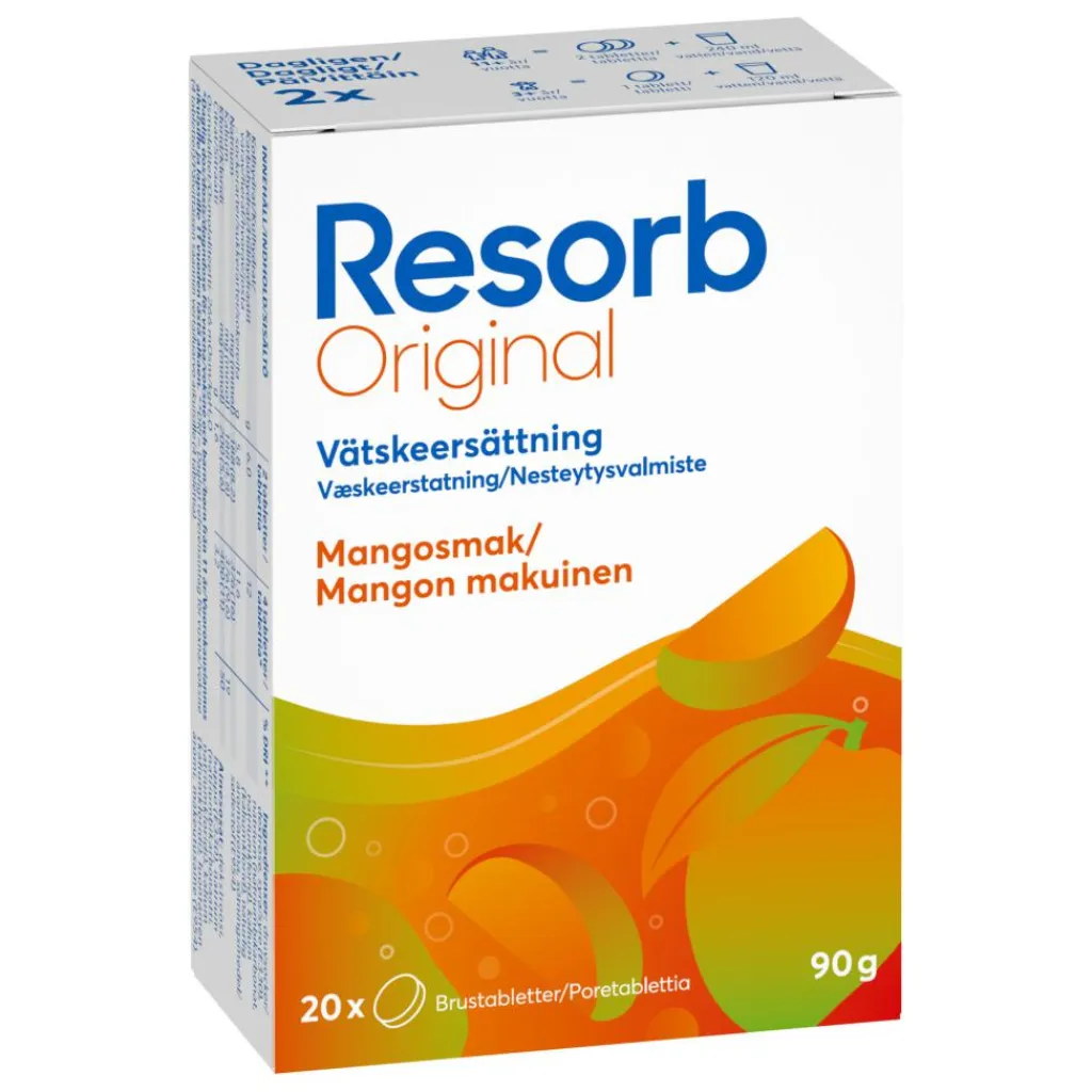 Resorb Elektrolytter<Original Mango