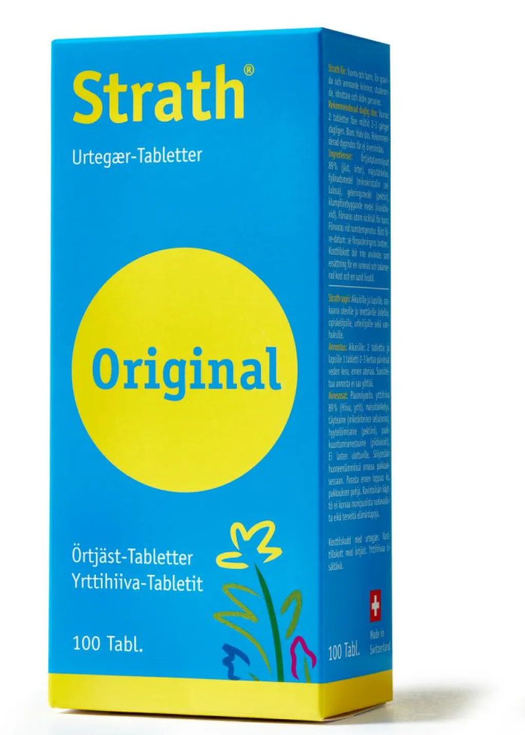 Strath Original tablet< Ingredienser