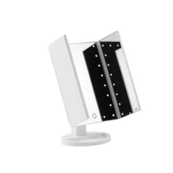 Browgame Cosmetics Original Tri Folded Lighted Mirror< Badeværelsestilbehør|Makeupspejle