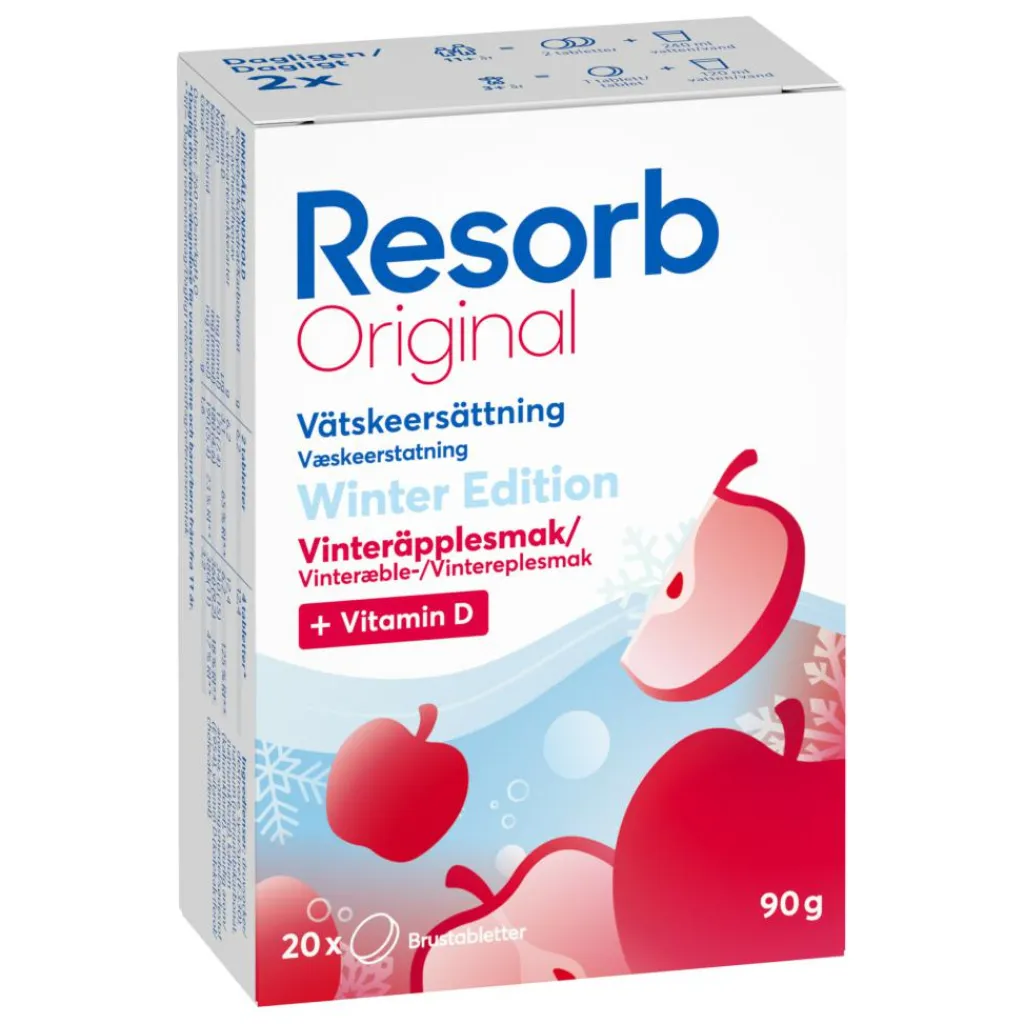 Resorb Original Vinteræble< Elektrolytter
