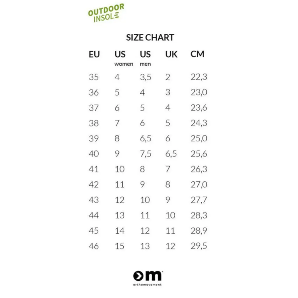 Ortho Movement Såler & Indlæg>Outdoor Insole