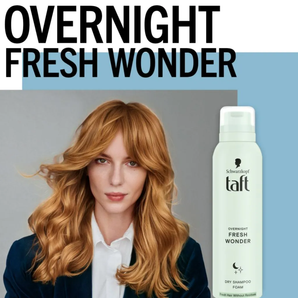 Schwarzkopf Overnight Fresh Wonder Dry Shampoo Foam< Tørshampoo