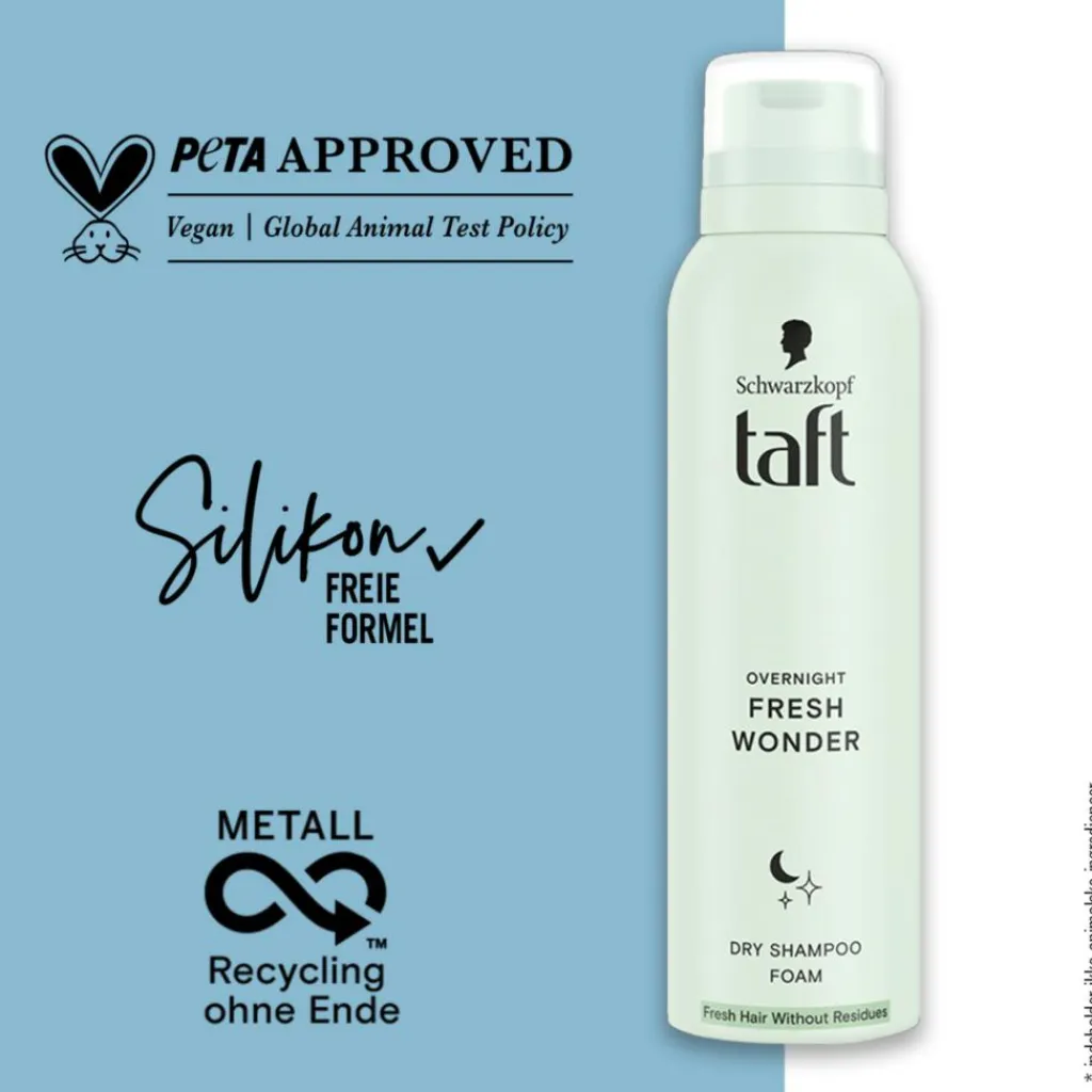 Schwarzkopf Overnight Fresh Wonder Dry Shampoo Foam< Tørshampoo