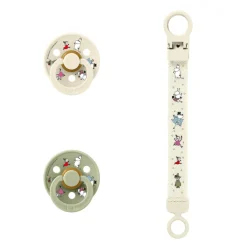 BIBS Pacifier & Clip Gift Set<Børn Sutter