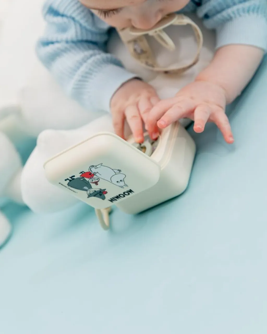 BIBS Suttesnore<Pacifier Clip Loop Print