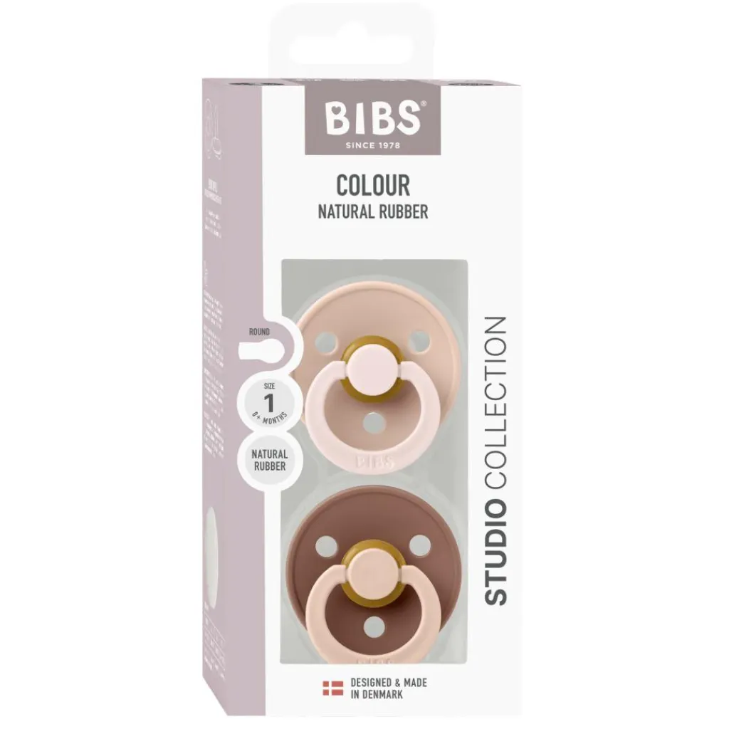 BIBS Sutter>Pacifier Studio Colour 2 Pack