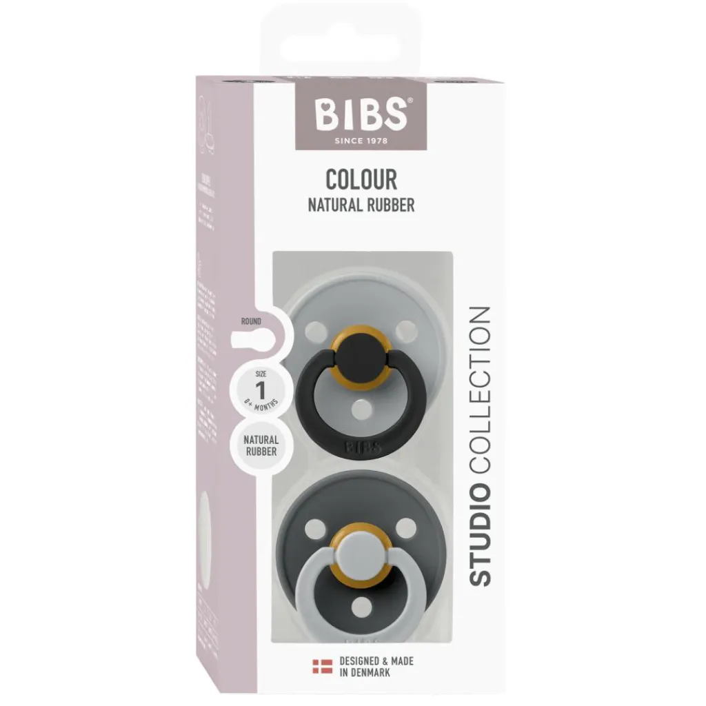 BIBS Sutter>Pacifier Studio Colour 2 Pack