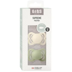BIBS Sutter<Pacifier Supreme 2 Pack Silicone