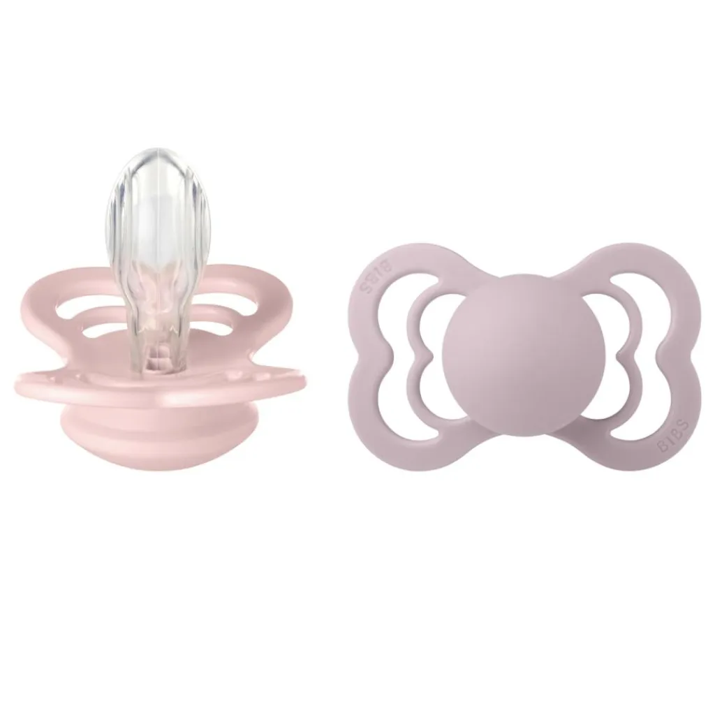 BIBS Sutter<Pacifier Supreme 2 Pack Silicone