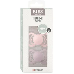 BIBS Sutter<Pacifier Supreme 2 Pack Silicone
