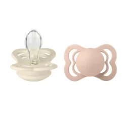 BIBS Sutter>Pacifier Supreme 2 Pack Silicone