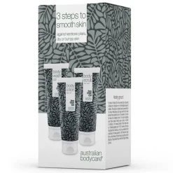 Australian Bodycare Scrub & Exfoliering<3-pak til glat og jævn hud - pleje ved keratosis pilaris